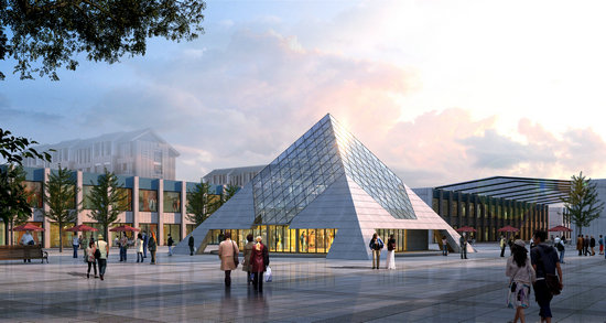 承德金字塔网架